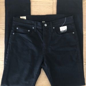 NWT J. Crew Men's Black Jeans 484